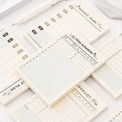 240pcs Sticky Notes Stationery Office Learning Supplies To Do List Notebook