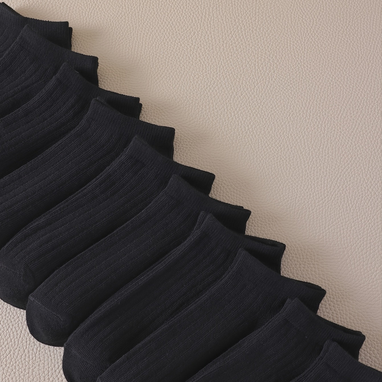 10 Pairs Solid Low Cut Ankle Socks Women's Stockings