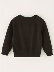 Kids Pullover Sweatshirt - Resisting A Rest Letter Print