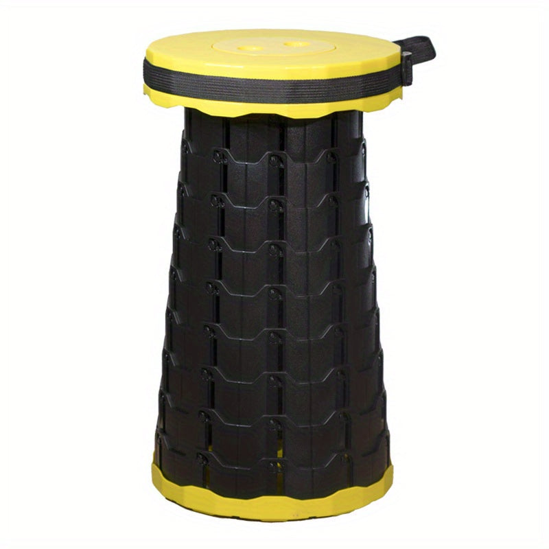 Plastic Folding Telescopic Stool Portable Lightweight Stool