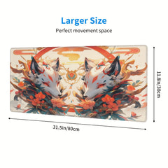 Fox Desk Accessories Soft Material Comfortable Gaming Mouse Pad