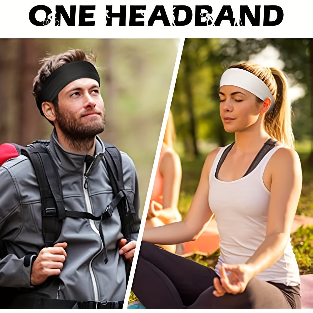 Ultra Thin Sports Headscarf for Men and Women - Quick Drying Headband