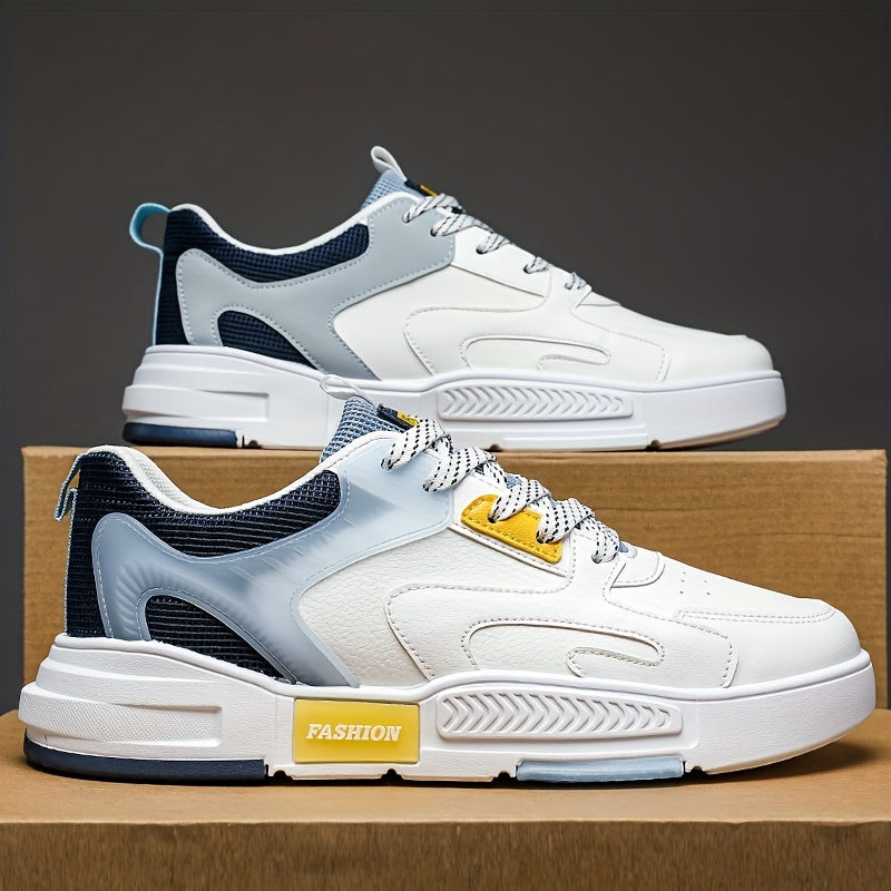 Men's Lace Up Skate Shoes Lightweight Non-slip Sneakers