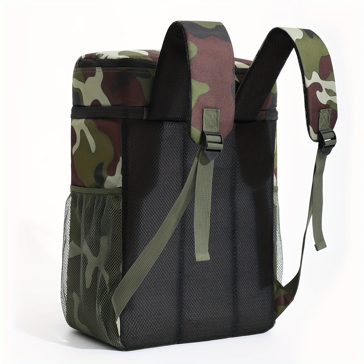 22L Camo Backpack w/ Cooler, Outdoor Gear for Camping, Fishing, Picnics