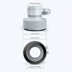 Pool Hose Adapters 1.25 to 1.5 Type B Conversion Kit