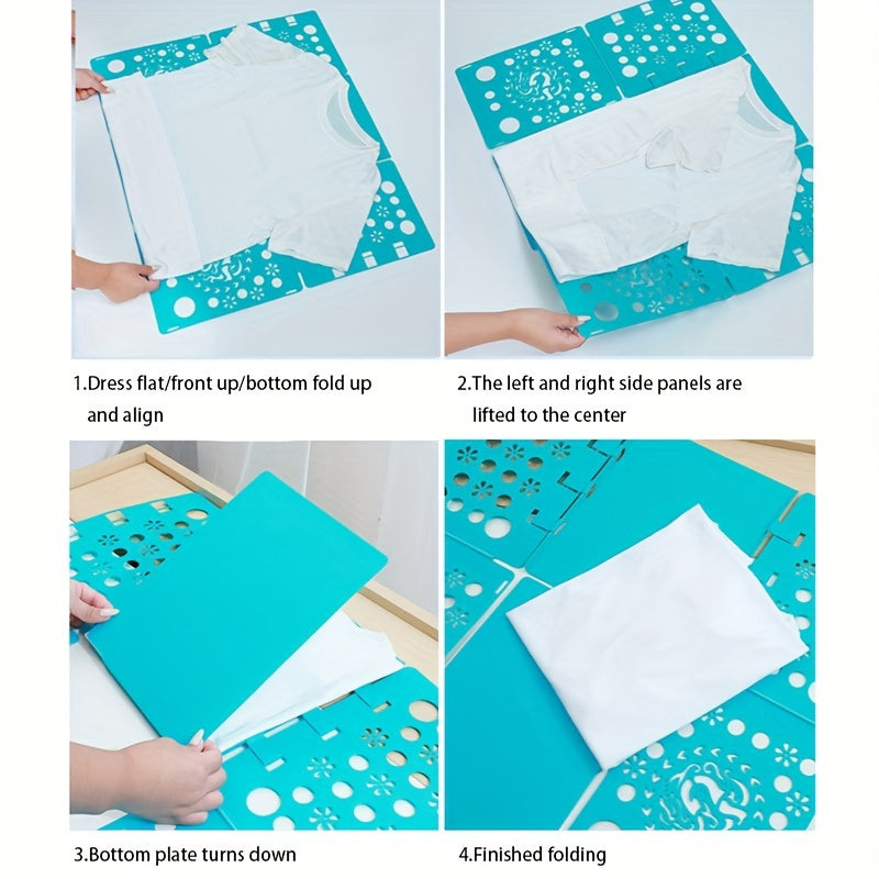 Plastic T-shirt Storage Folding Dividers Clothes Organizer