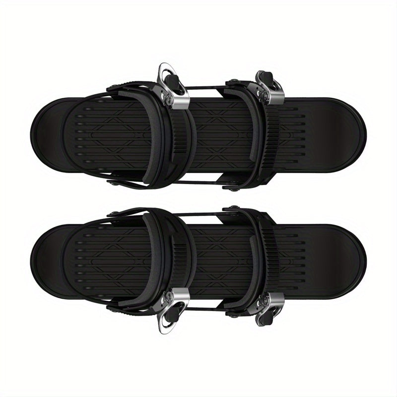 Mini Snow Shoes Mini Short Ski Skates For Snow Snowblades Adjustable Lightweight