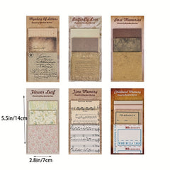 60 Sheets Forest Element Decor Cards for Scrapbooking & Crafts