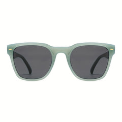 OUWEN Square Polarized Sunglasses Men Women Retro Sun Glasses VF2223