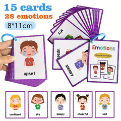 Toddler Flashcards: Daily Routines & Emotions, Preschool Learning