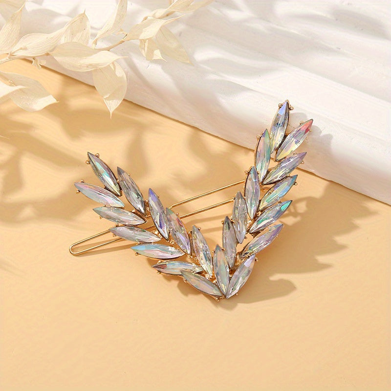 Crystal Hair Clip Head Jewelry Hair Accessories Headwear