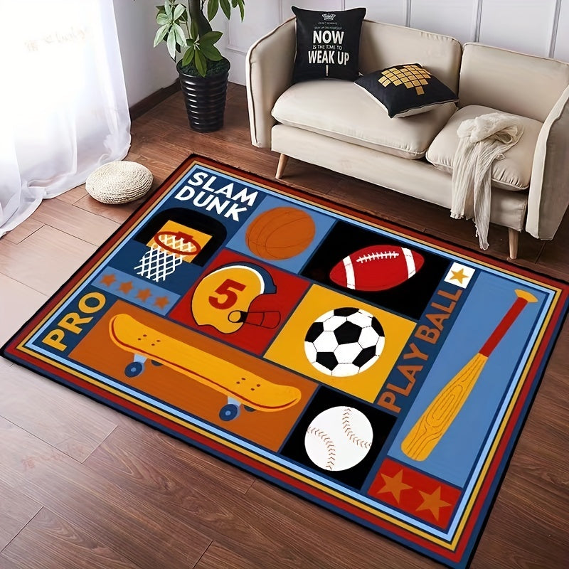 Cartoon Children's Carpet Living Room Thickened Bedroom Bedside Blanket