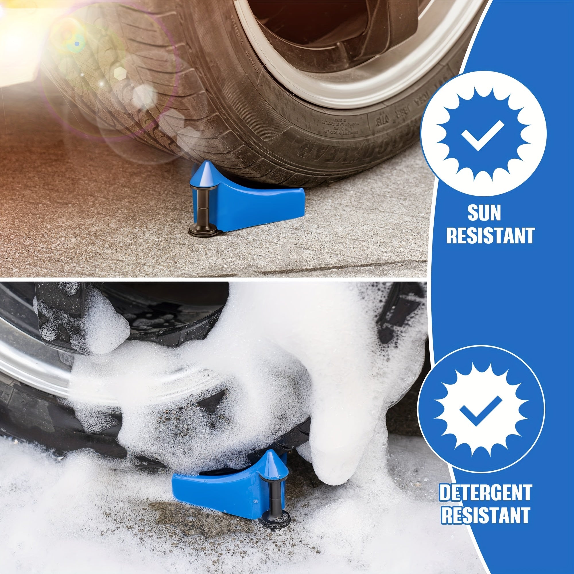 4 Pcs Car Hose Guide Tire Hose Roller For Car Washing Detailing