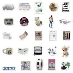 50pcs Graffiti Sticker for Motorcycle Laptop Computer Desktop Cup Waterproof