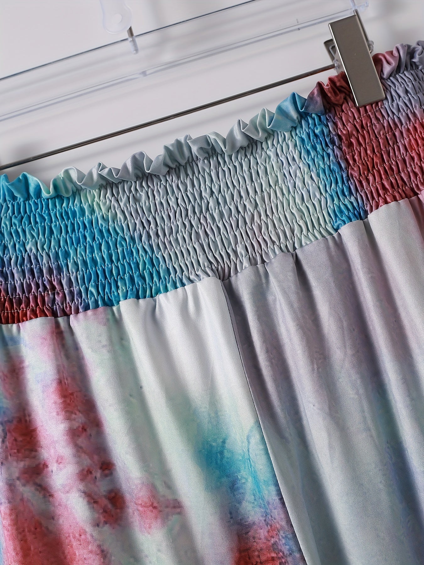  Tie Dye Wide Leg Trousers