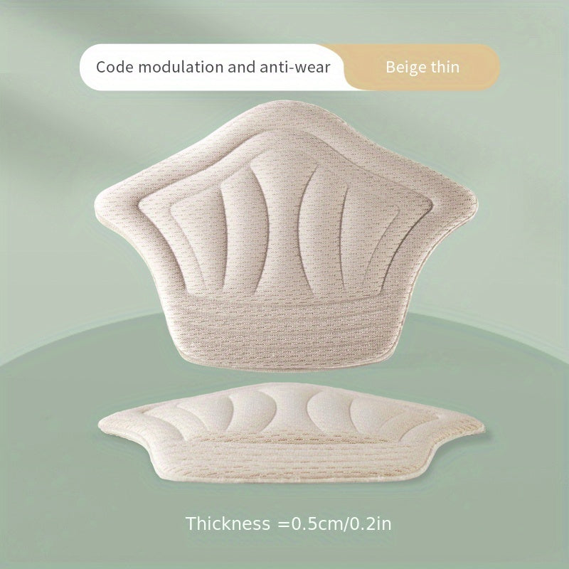 2Pcs Pair Breathable Heel Stickers For Reducing Size