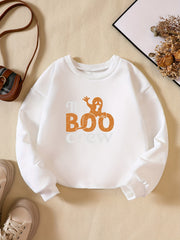 Halloween Boo Series Boys Sweatshirt