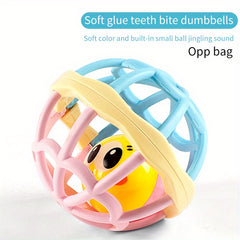Baby Fitness Soft Rubber Toy Crawling Guide Ball Dumbbell