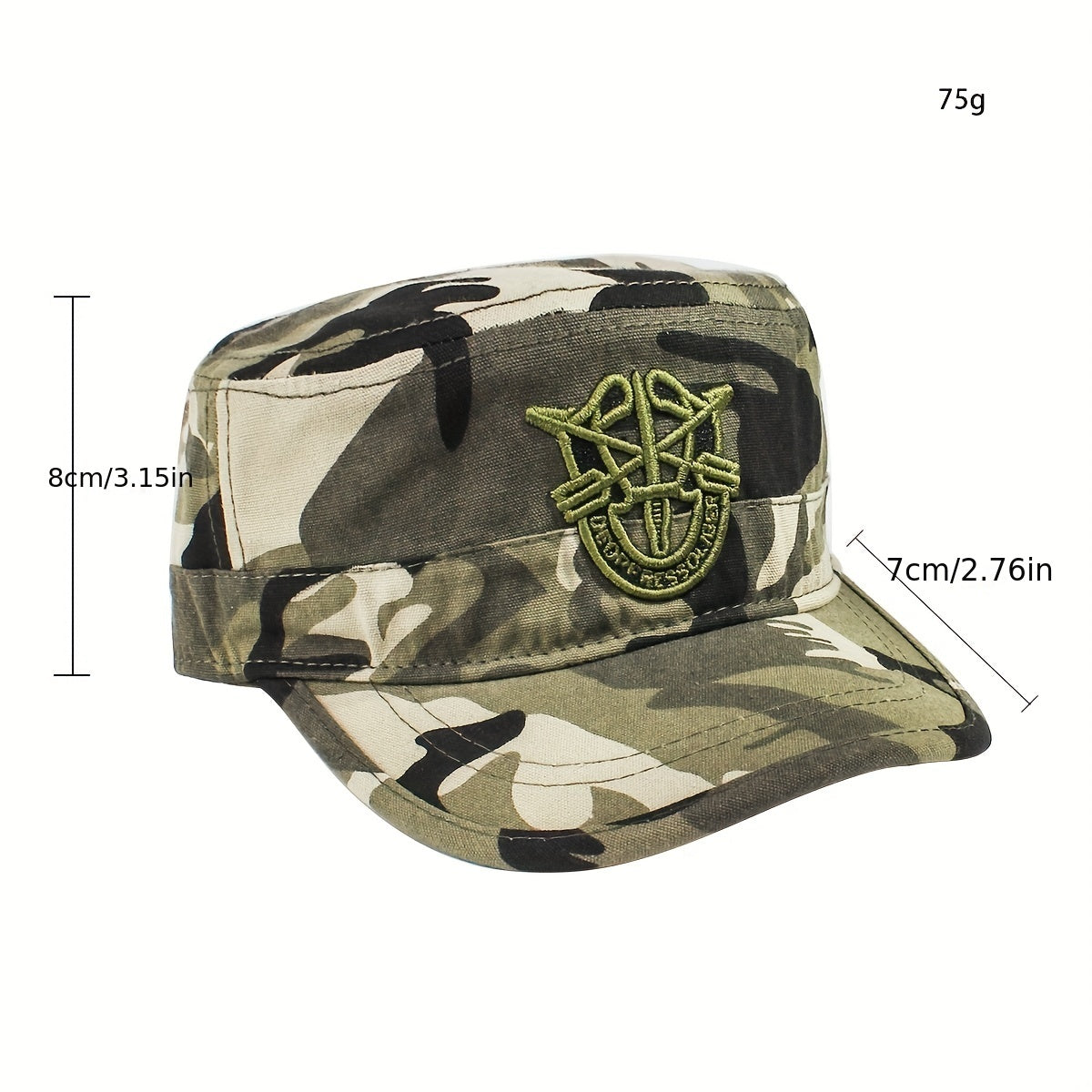 Camouflage Flat Top Baseball Cap Wild Jungle Tactical Camo Baseball Caps