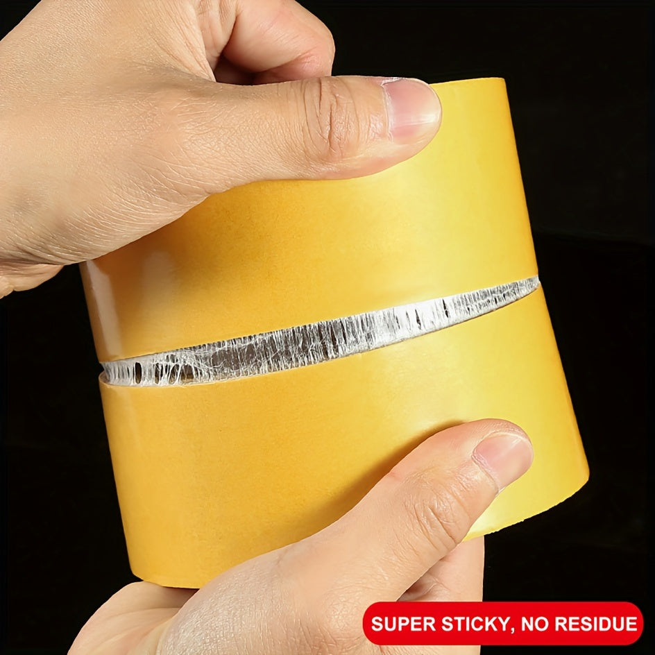 10M Strong Double Sided Cloth Base Tape Translucent Mesh Waterproof