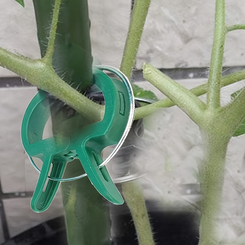 20pcs Plant Grafting Clips - Greenhouse Clamp Fastener Bracket