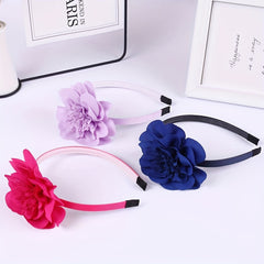10pcs Chiffon Flower Headband Hair Accessories for Women Girls Kids
