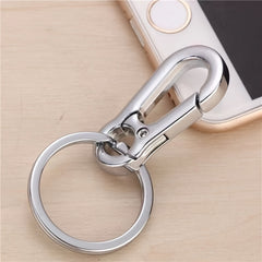 Stainless Steel Keychain Anti-lost Hanging Buckle Pendant