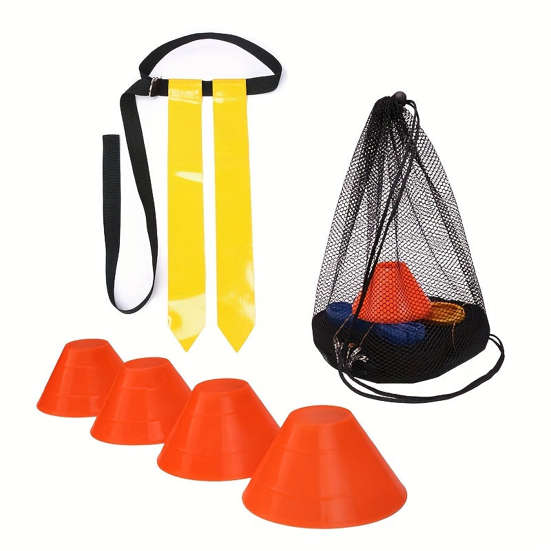 15pcs American Football Waist Flag Set for Competition and Training