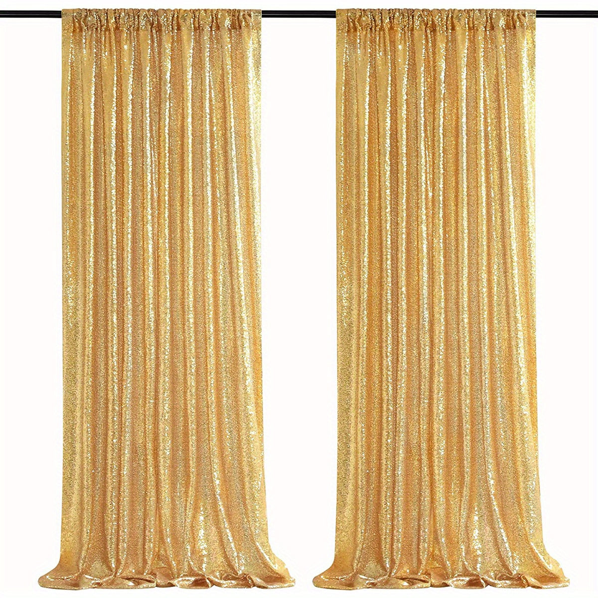 Nordic Sequin Background Curtains - Glitter Photography for Baby Shower Stage
