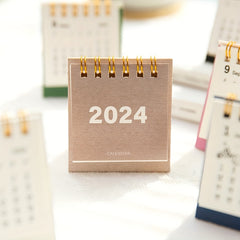 Small Fresh Mini Desk Calendar Self-Discipline Monthly Planner