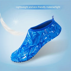 Floral Pattern Water Shoes for Kids & Adults - Quick Dry Non Slip Lightweight