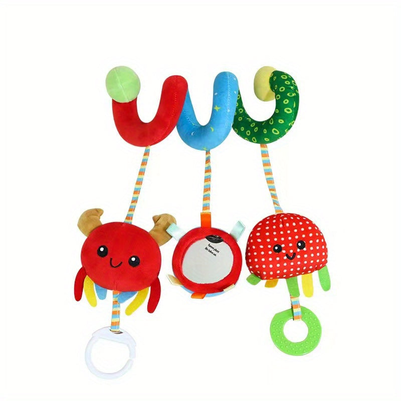 Crib Wrapping Plush Toys for Newborn Baby - Multifunctional Comfort Bed