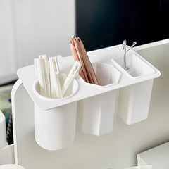 Office Pen Holder Student Stationery Storage Functional Desktop Organizer