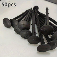 50pcs Plastic Gardening Stake Pegs Film Fixed Tools Plant Support