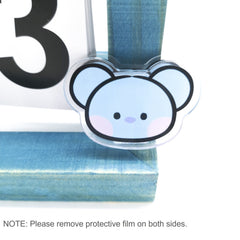 Cartoon Animal Bilayer Clip For Notebook Ticket