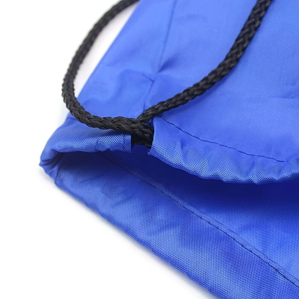 Lightweight Drawstring Gym Bag & Backpack with Multiple Pockets