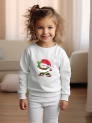 OERYUI Snowman Graphic Sweatshirt for Kids, Christmas Gift