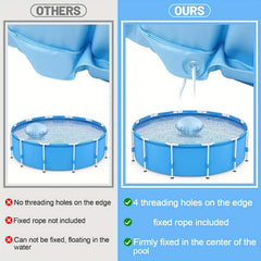 Winter Pool Air Pillows 2pcs 121 Dia Kit Ropes Ice Equalizer Support