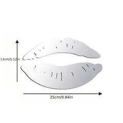 3D Lips Mirror Wall Stickers Acrylic DIY Self Adhesive Murals