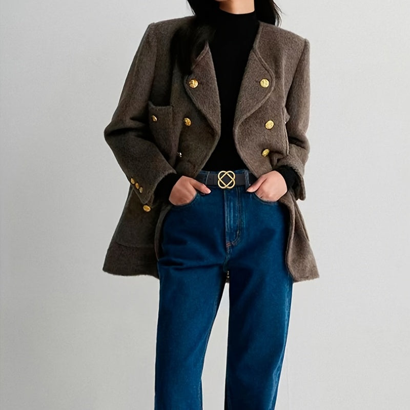 Women's Leather Belt Flower Shaped Buckle Dress Sweater Coat Suit Jeans
