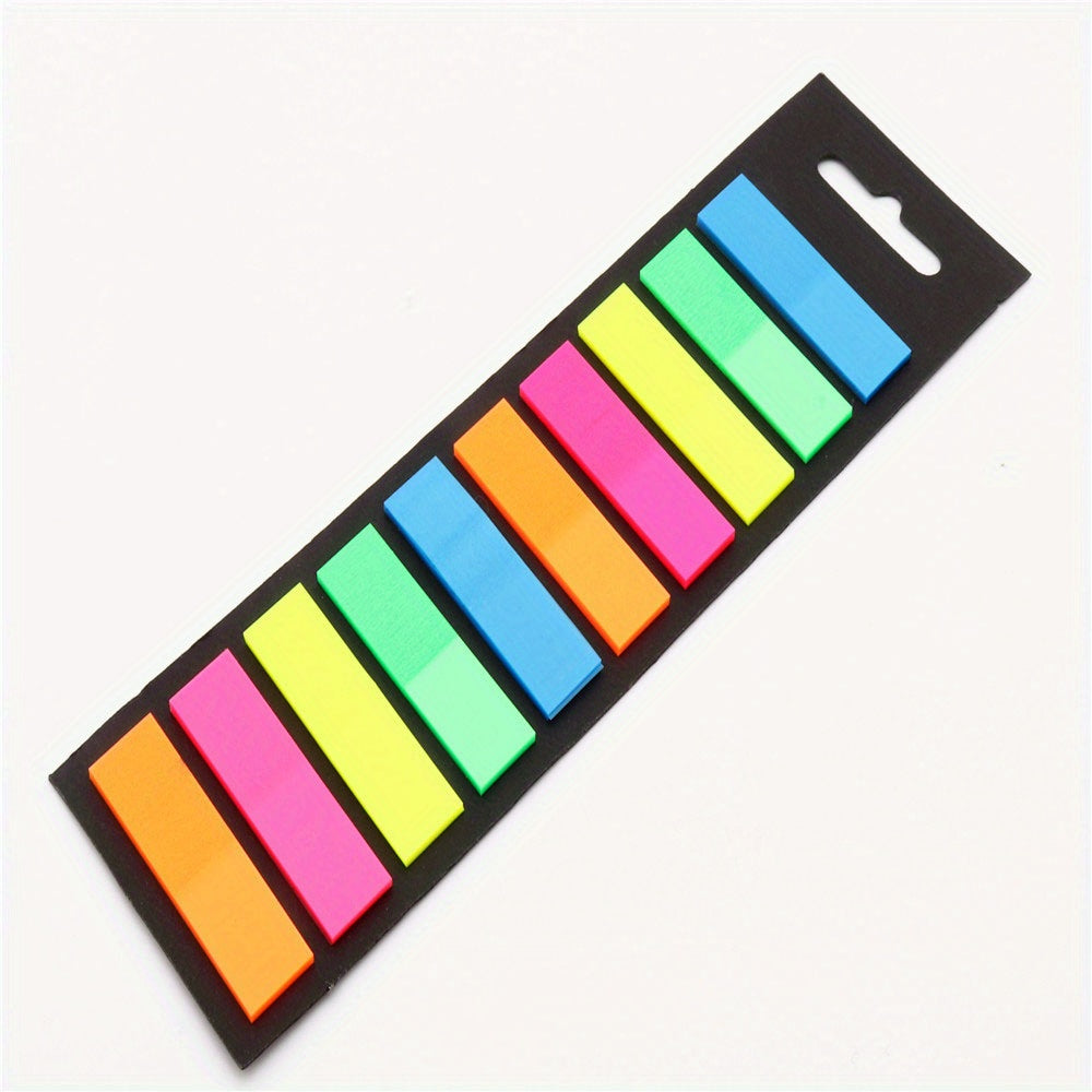 Fluorescence Colour Paper Memo Pad Sticky Notes Bookmark Marker