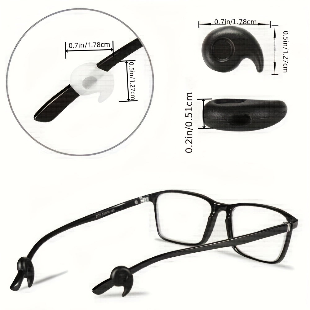 Eyeglass Guards Retainers Silicone Anti Slip Holder Ear Hook Protector