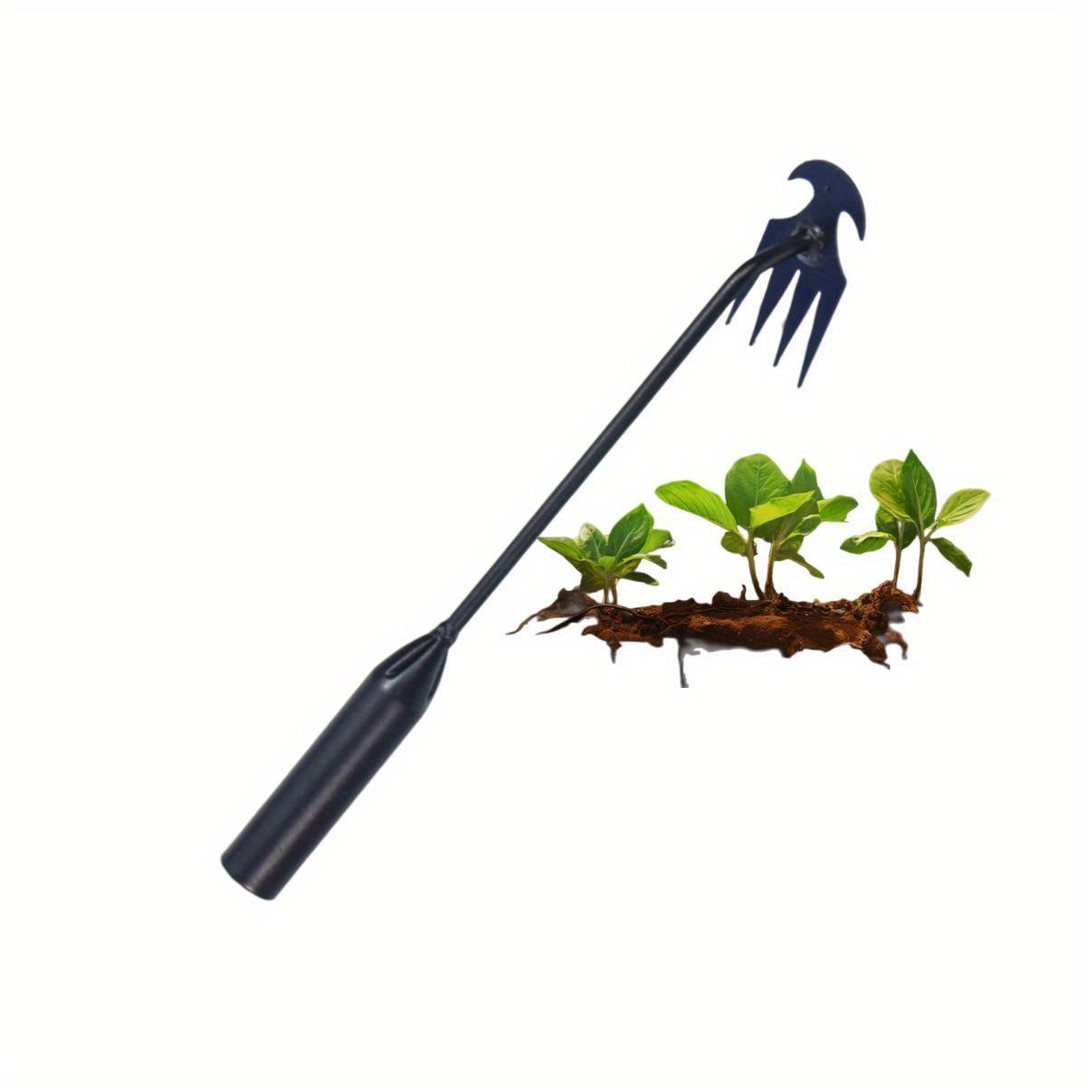 2pcs Manganese Steel Weeding Tool for Gardening Long Handle Weeder
