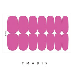 Gel Nail Stickers Self Adhesive Full Nail Wraps for Women and Girls