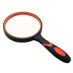 Handheld Magnifying Glass 10X Real Glass Lens