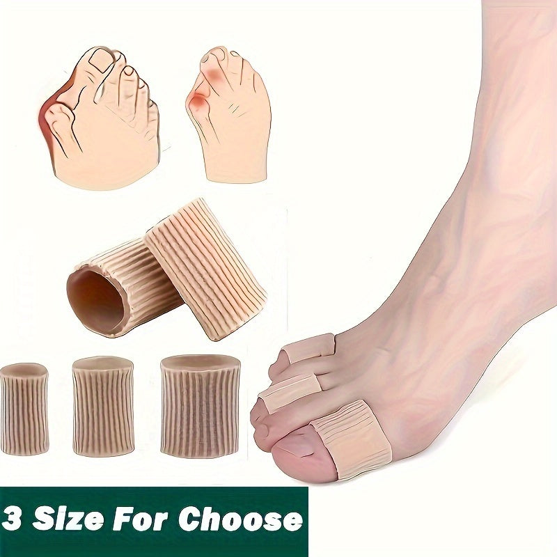 2pcs Nylon Toe Protectors Prevent Feet Abrasion