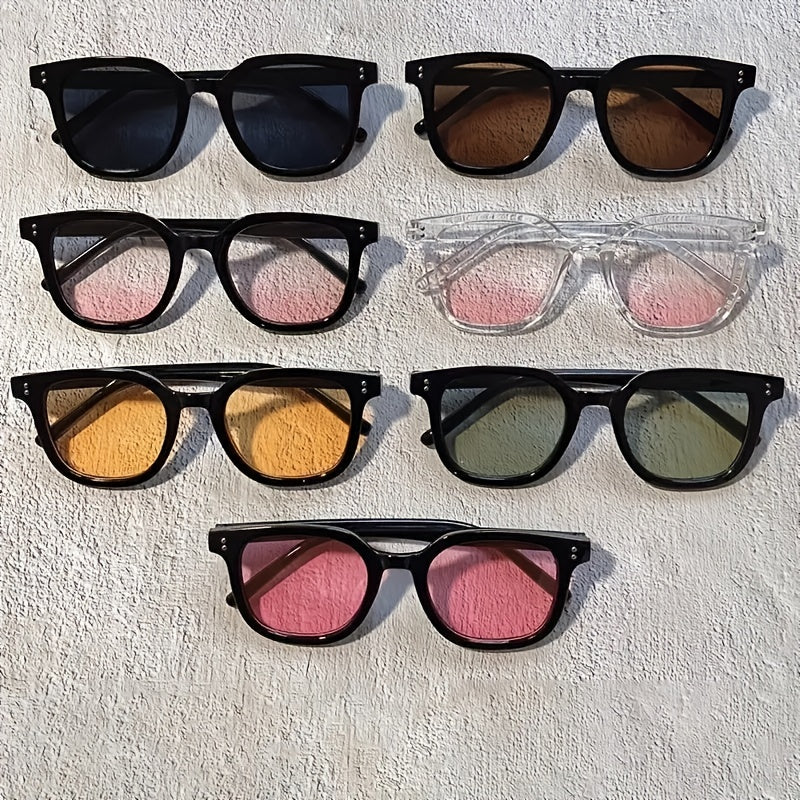Square Sunglasses Anti Glare Glasses UV400