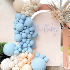 87pcs Pastel Balloons Different Sizes for Garland Arch Latex Balloons