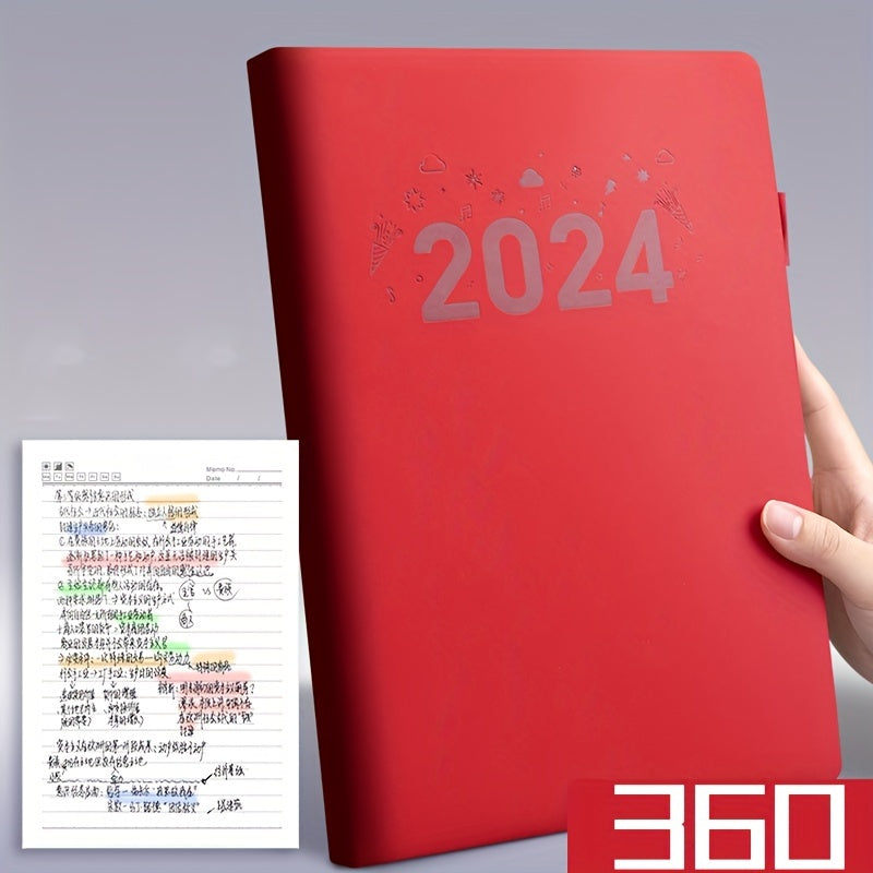A4 Notebook 360 Pages with Pen Band Business Office Notebook