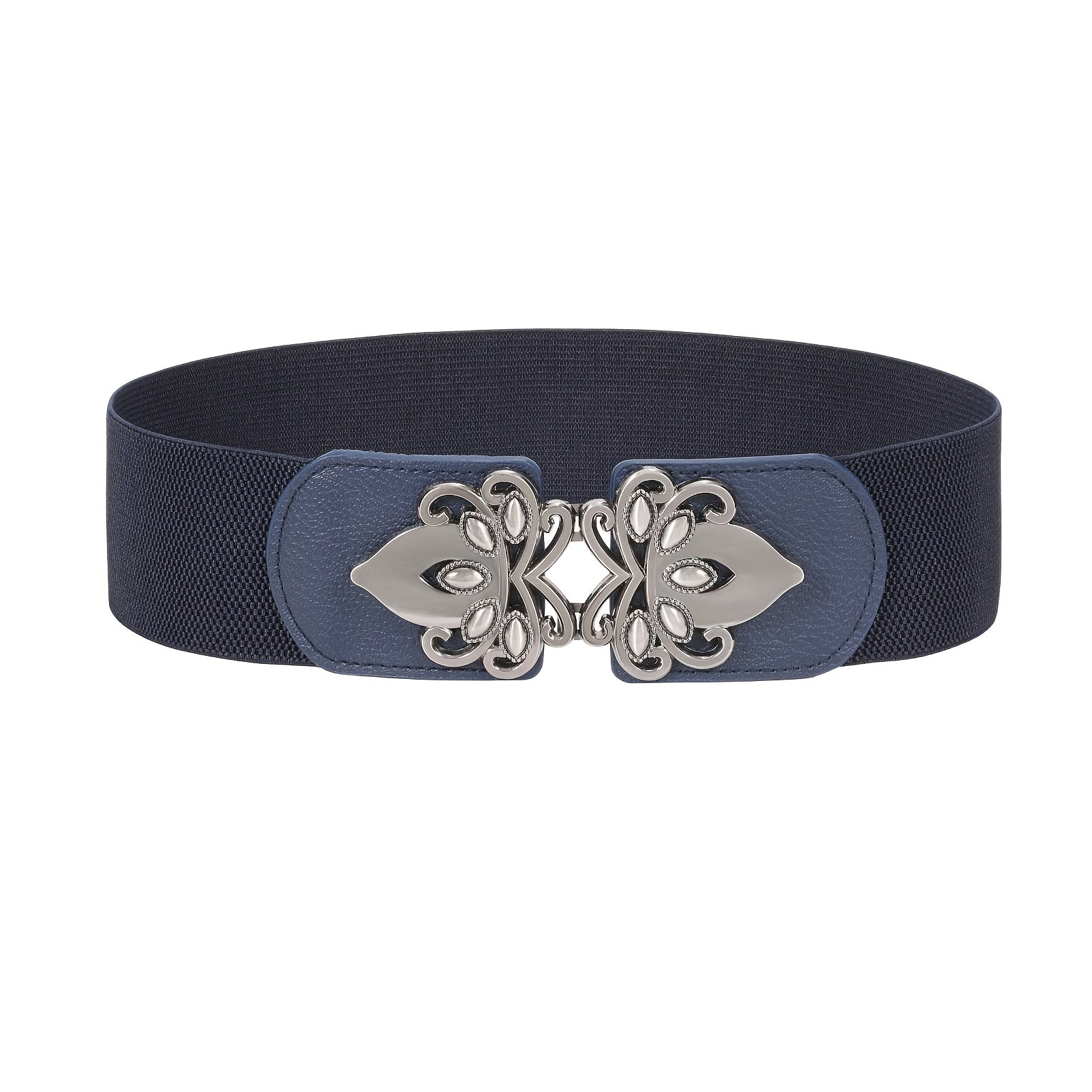 Vintage Wide Elastic Stretch Waist Belt for Party Prom Banquet